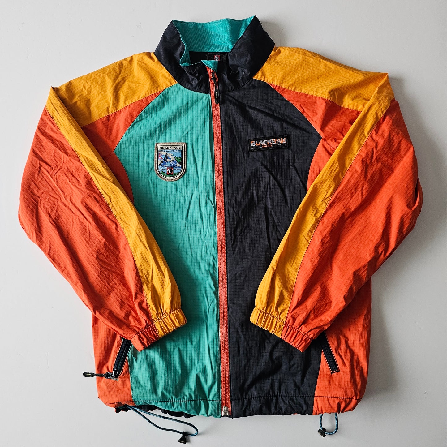 Black Yak Colour Block Jacket (minor flaw) - Size 5-6