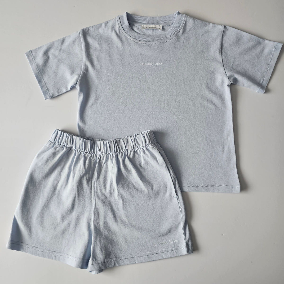 Assembly Label Skaylar Atelier Logo Tee & Shorts Set - Size 5