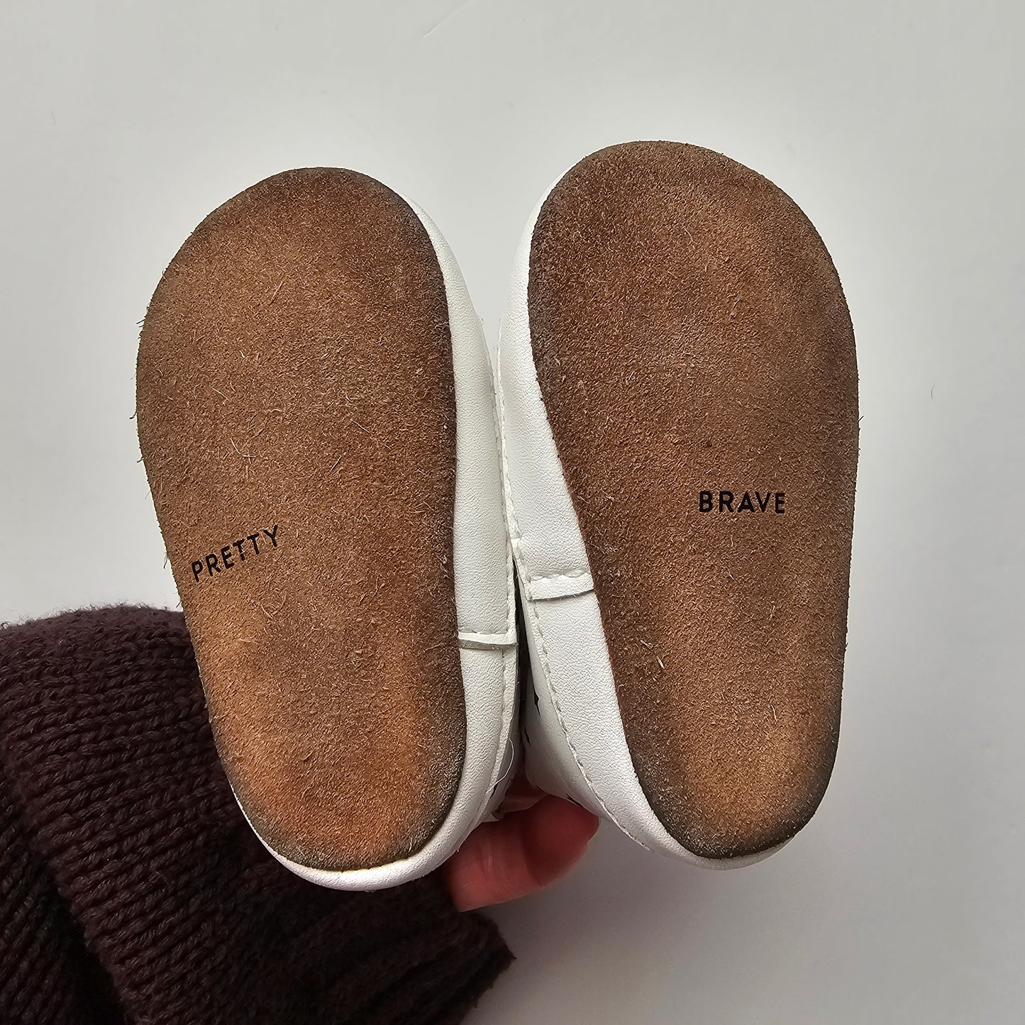 Pretty Brave Star Soft Sole Boots - Size S (0-6)