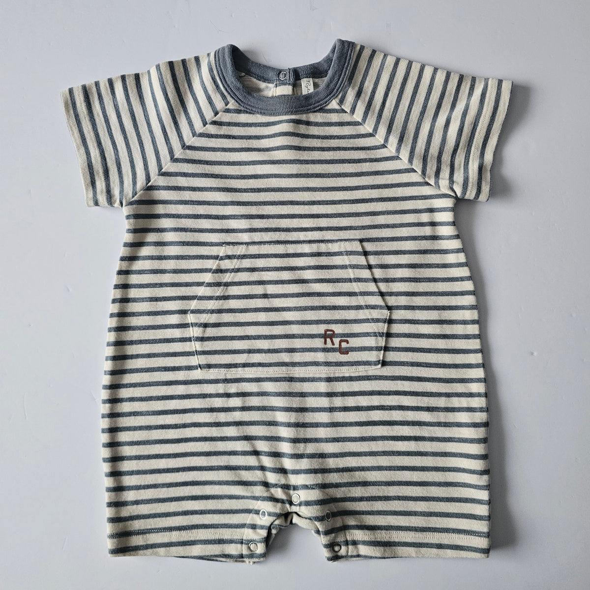 Rylee & Cru Stripe Romper - Size 12-18m