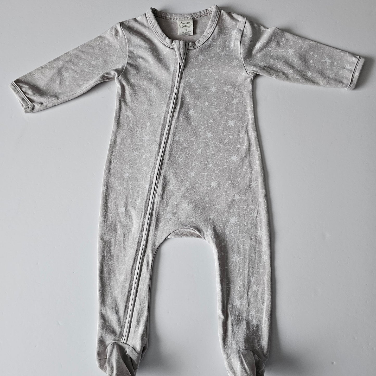 Nature Baby Dreamlands Zip Sleep Suit Size 3-6m