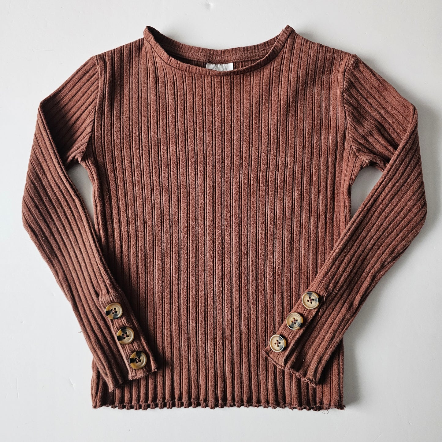 Zara Ribbed Top - Size 5 (best fit)