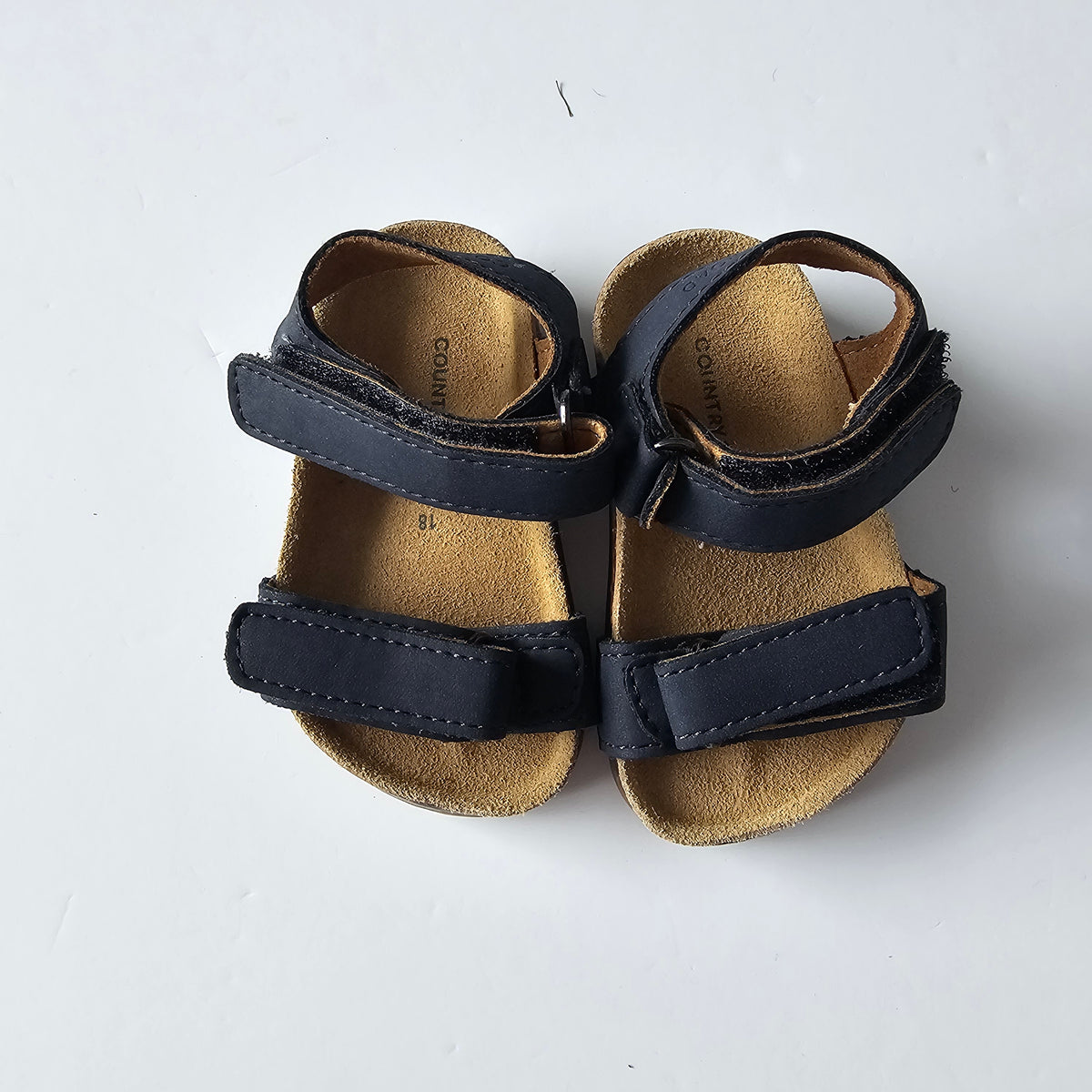 Country Road Navy Sandals - Size 18 (EU)