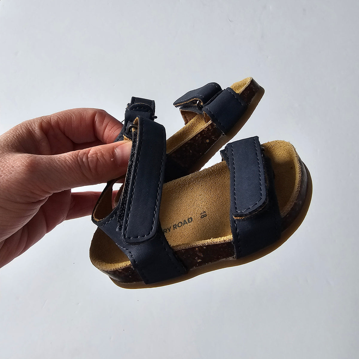 Country Road Navy Sandals - Size 18 (EU)