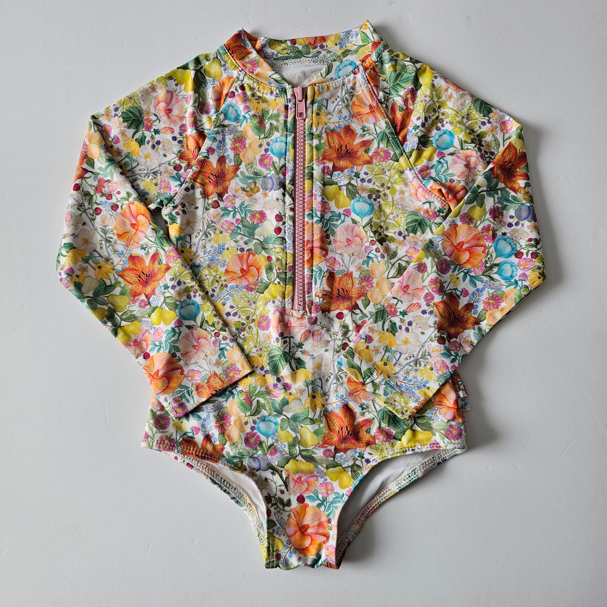 Kip & Co Floral Swimsuit - Size 3