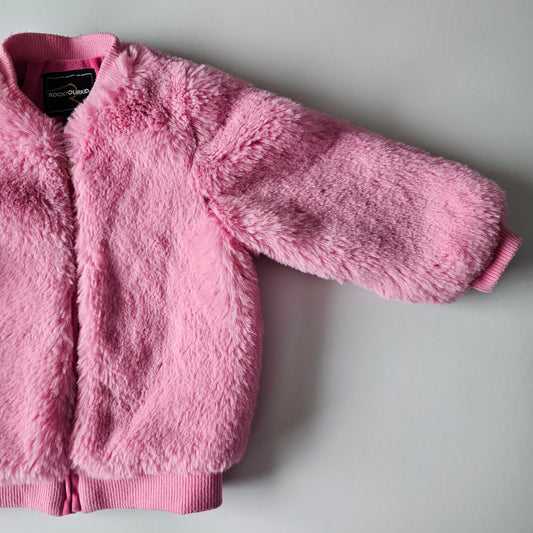 Rock your Kid Fur Jacket - Size 4