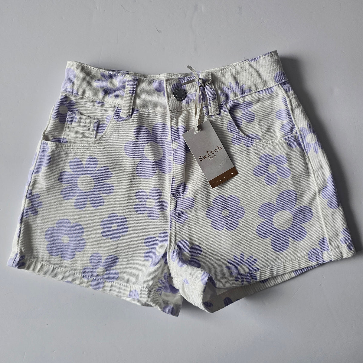 Switch Daisy Denim Shorts *BNWT* - Size 8