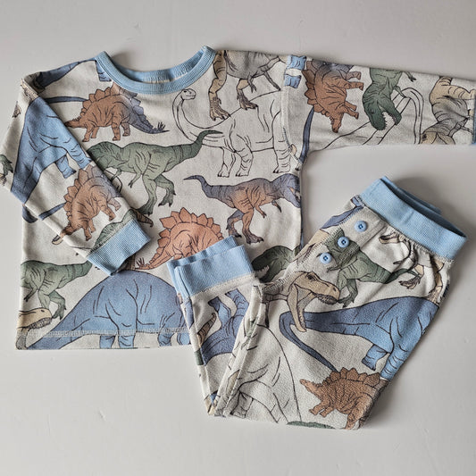 Cotton on Kids Dinosaur PJ Set - Size 2