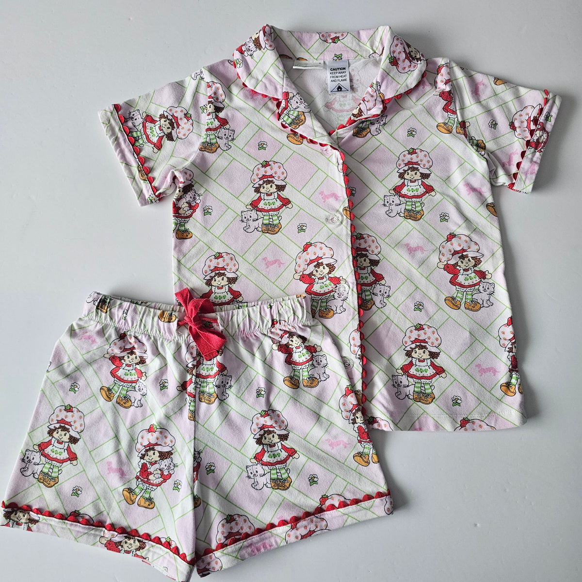 Peter Alexander Strawberry Shortcake PJ Set - Size 5