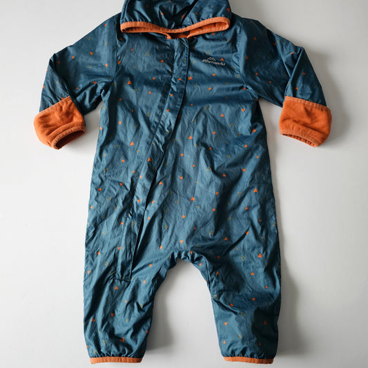 Kathmandu Fleece Lined Onsie - Size 12m
