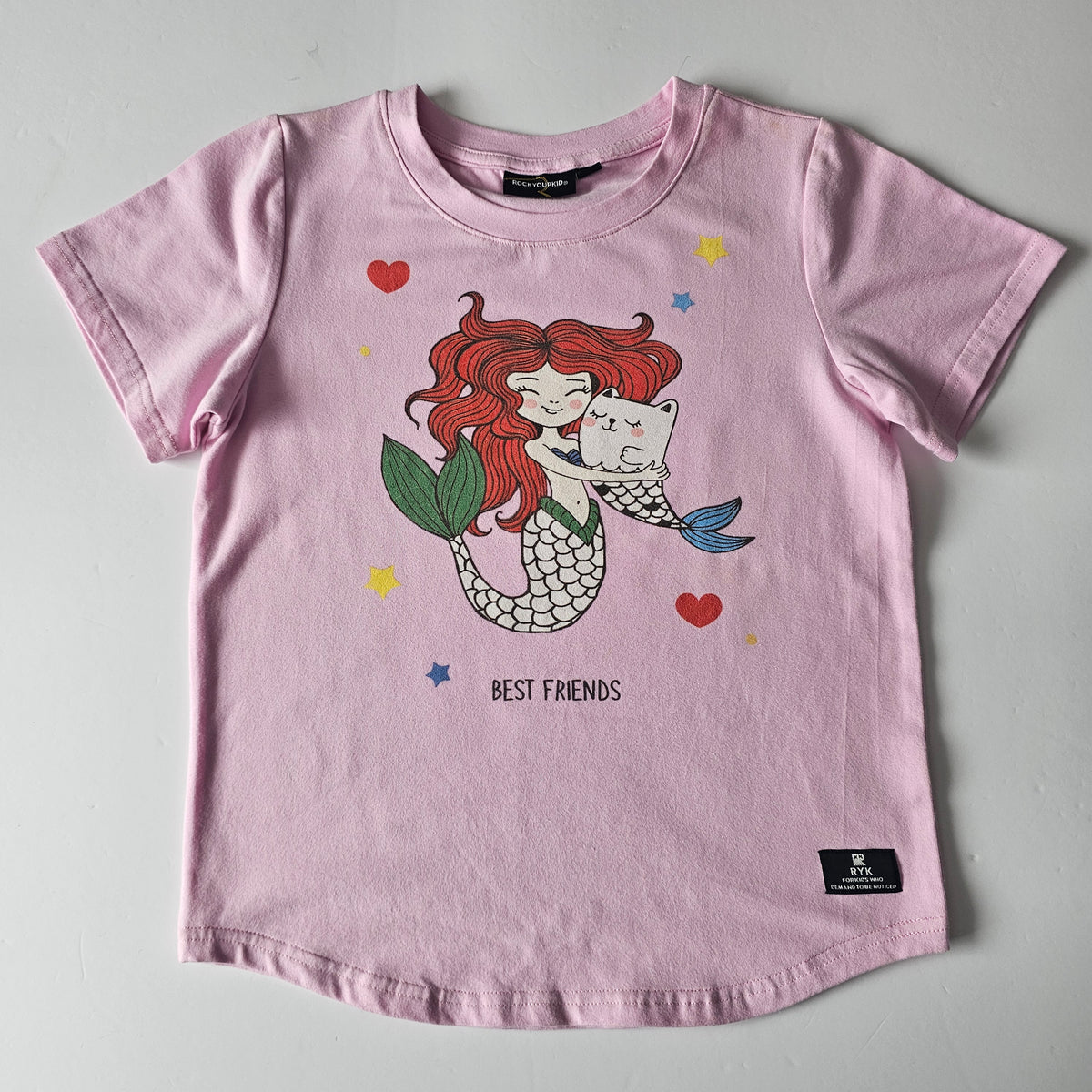 Rock your Kid Best Friends T-shirt - Size 6 (minor flaw)