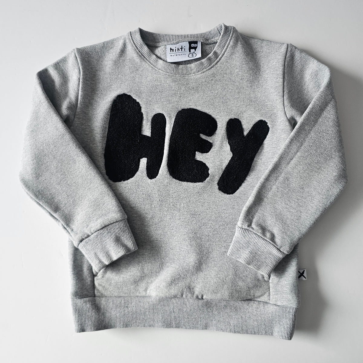 Minti Furry Hey Sweatshirt - Size 4-5