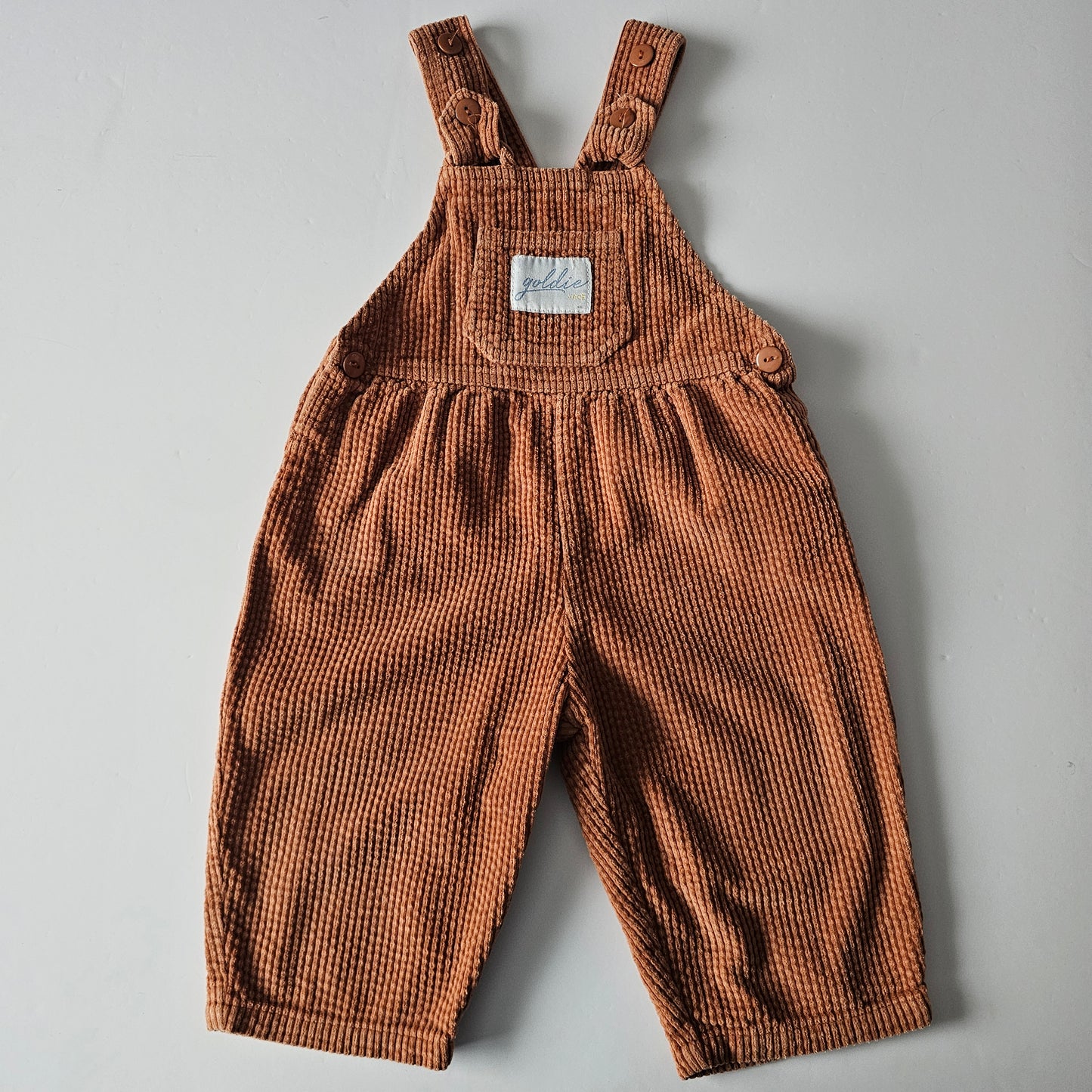 Goldie & Ace Corduroy Overalls - Size 1-2