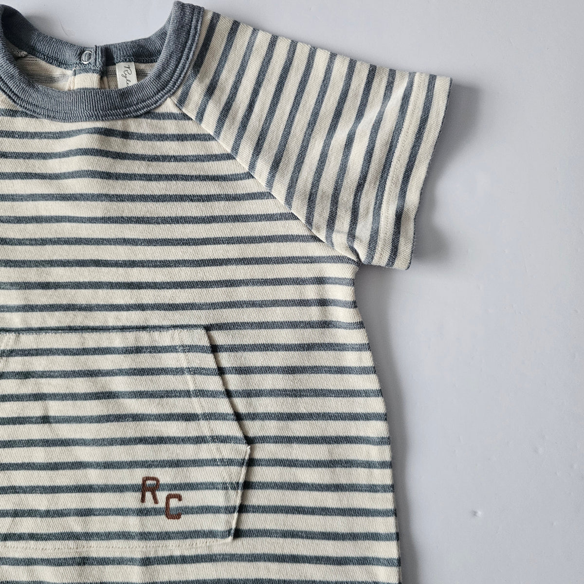 Rylee & Cru Stripe Romper - Size 12-18m