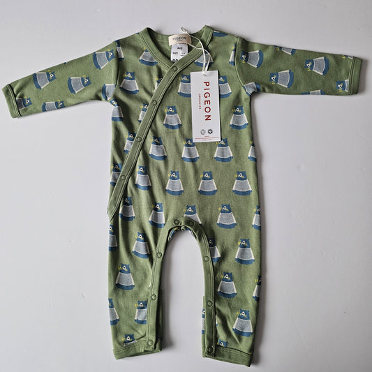 Pigeon Organics Bear Onsie *BNWT* - Size 3-6m