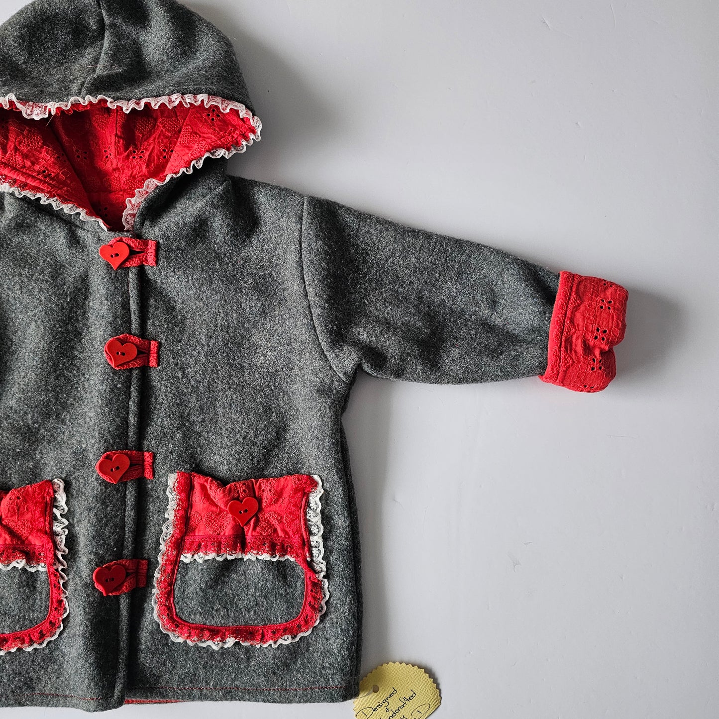 Handmade Wool Coat *BNWT* - Size 2