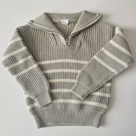 Jamie Kay Moss Marle Jack Zip Jumper - Size 4