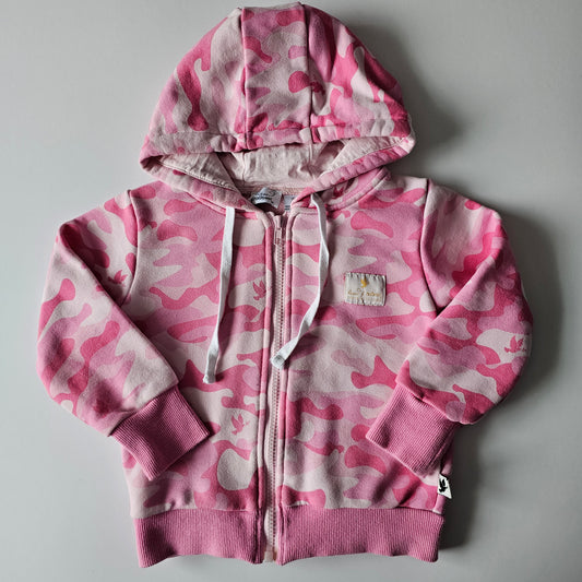 Kissed by Radicool Zip Hoodie - Size 2-3