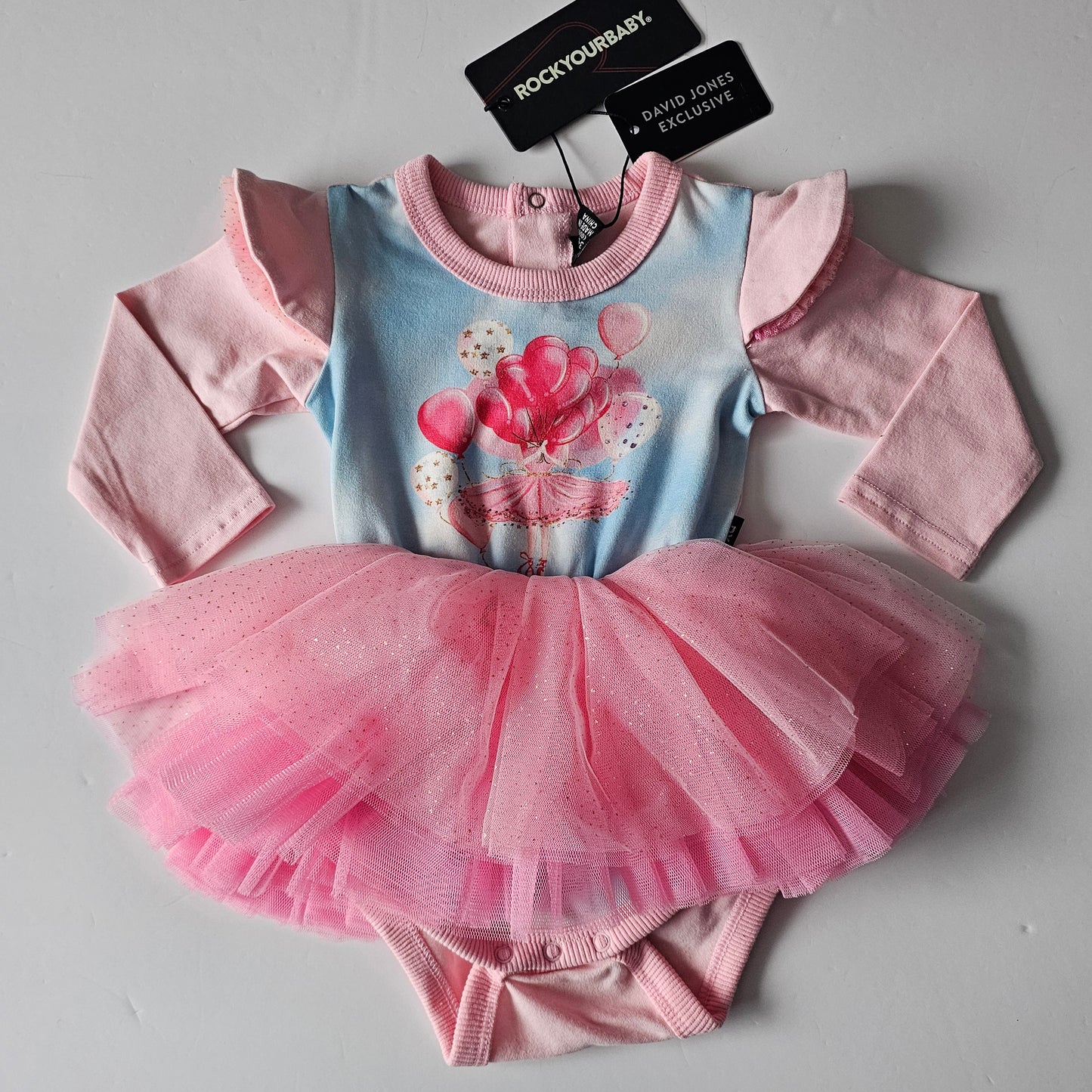 Rock your Baby Bodysuit Circus Dress *BNWT* - Size 3-6m