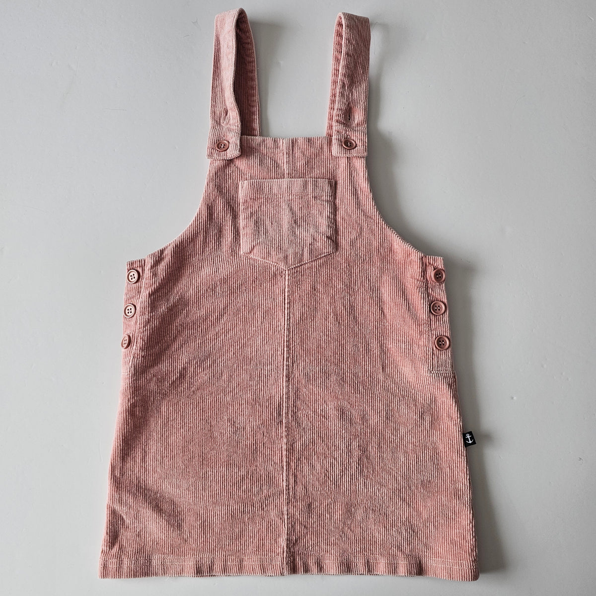Hello Stranger Corduroy Pinafore Dress - Size 4-5