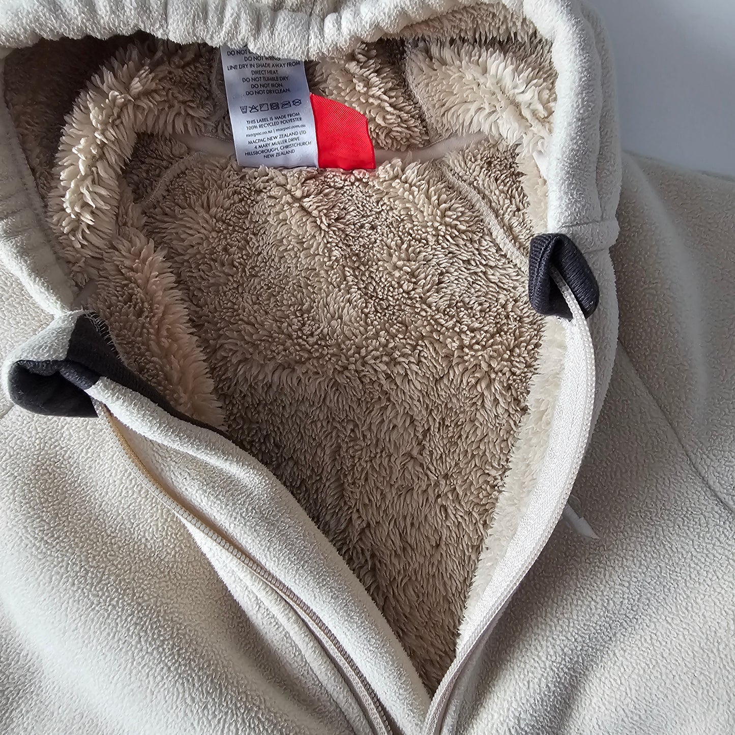 Macpac Baby Acorn Fleece Onsie - Size 2