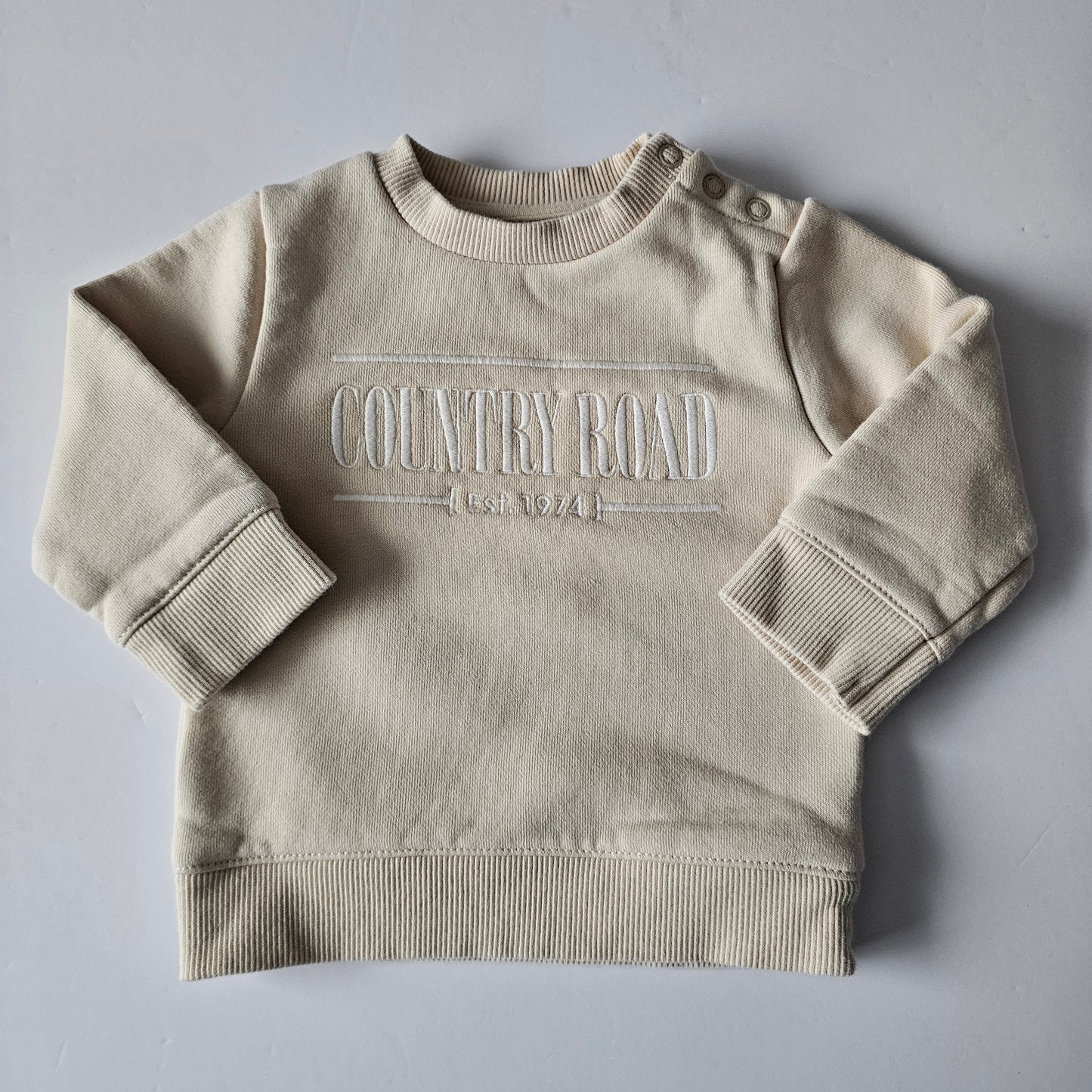 Country Road Heritage Sweatshirt - Size 3-6m