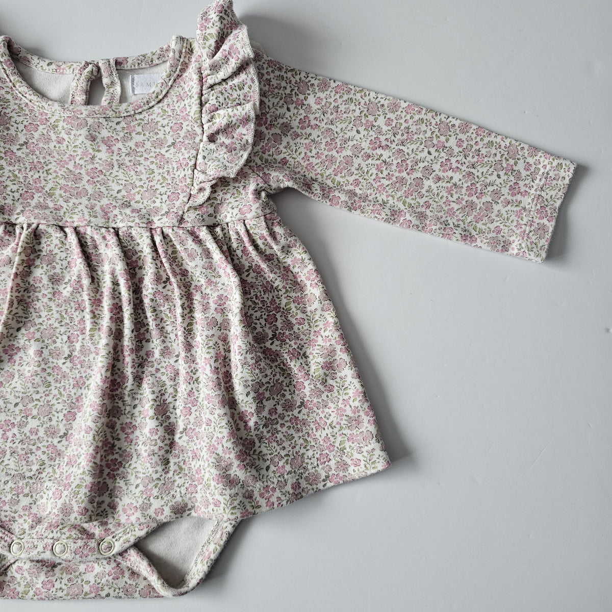 Jamie Kay Tully Mauve Floral Vivienne Playsuit - Size 1