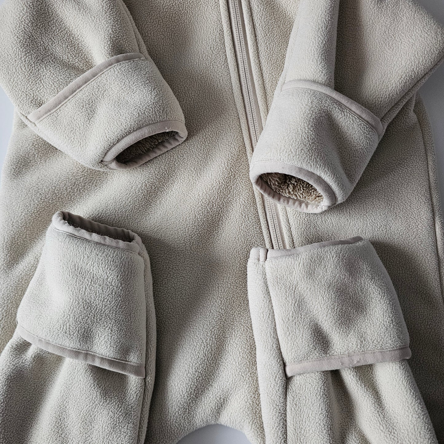 Macpac Baby Acorn Fleece Onsie - Size 2