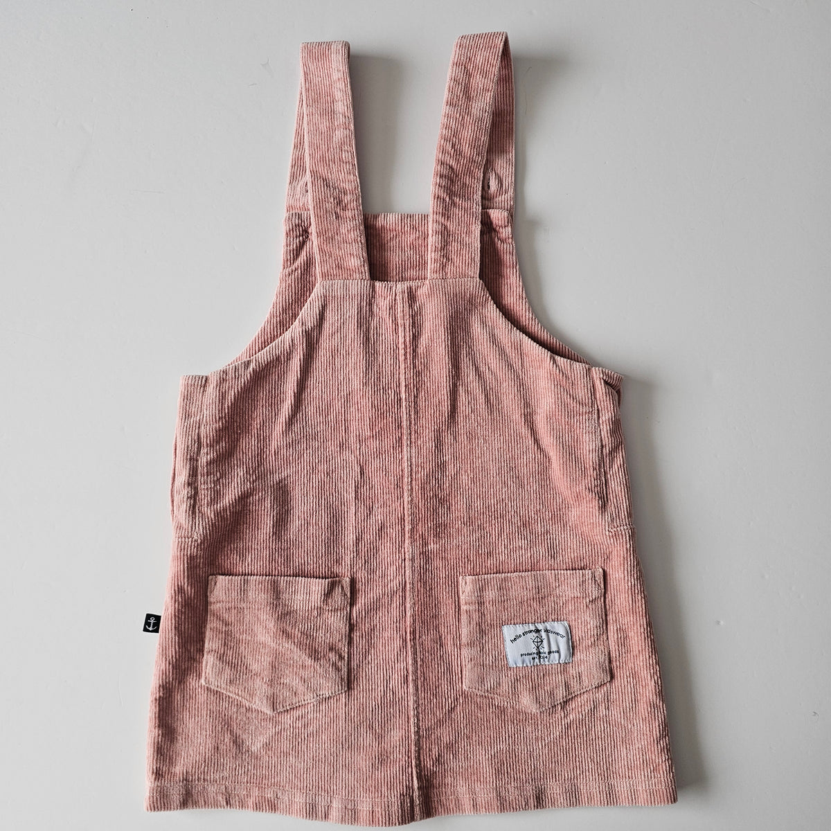 Hello Stranger Corduroy Pinafore Dress - Size 3-4