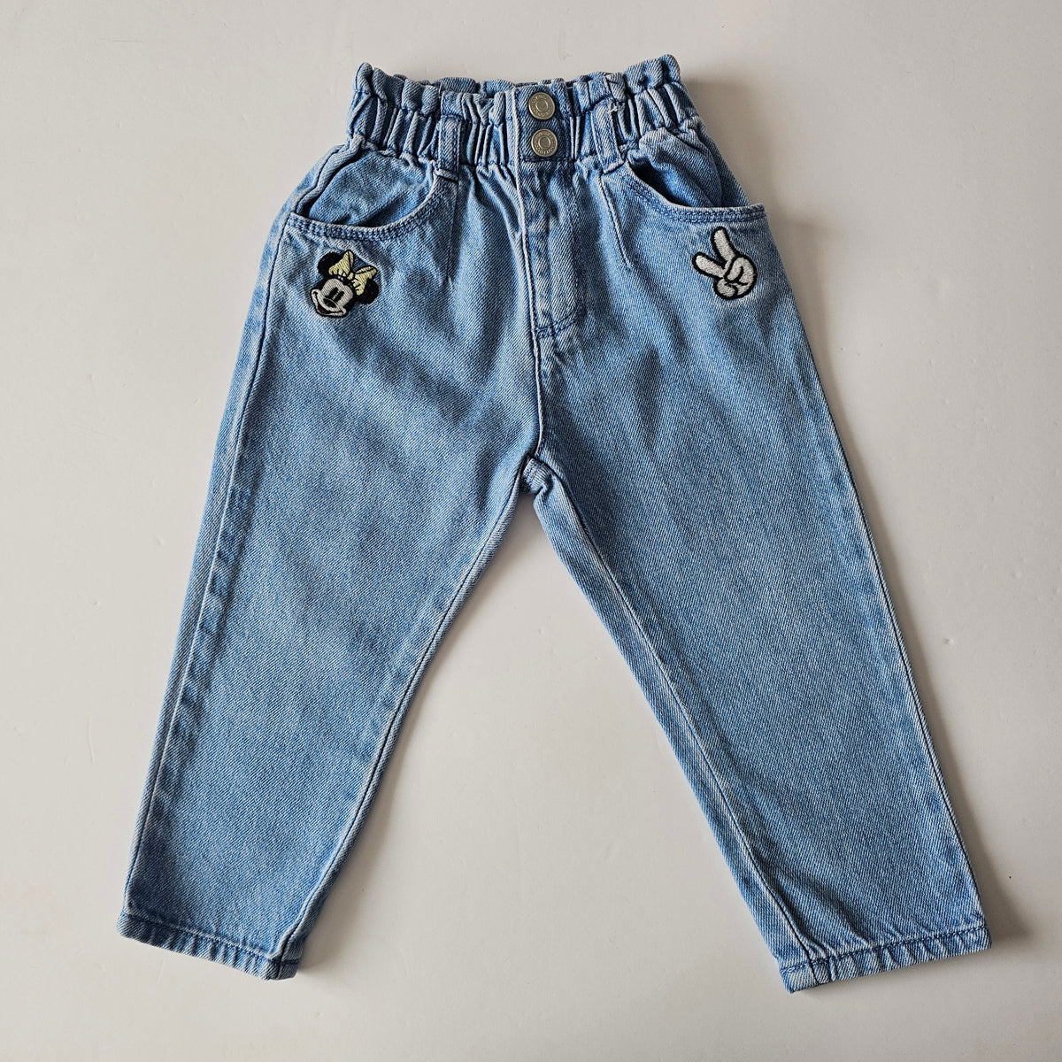 Zara × Disney Minnie Mouse Jeans - Size 12-18m