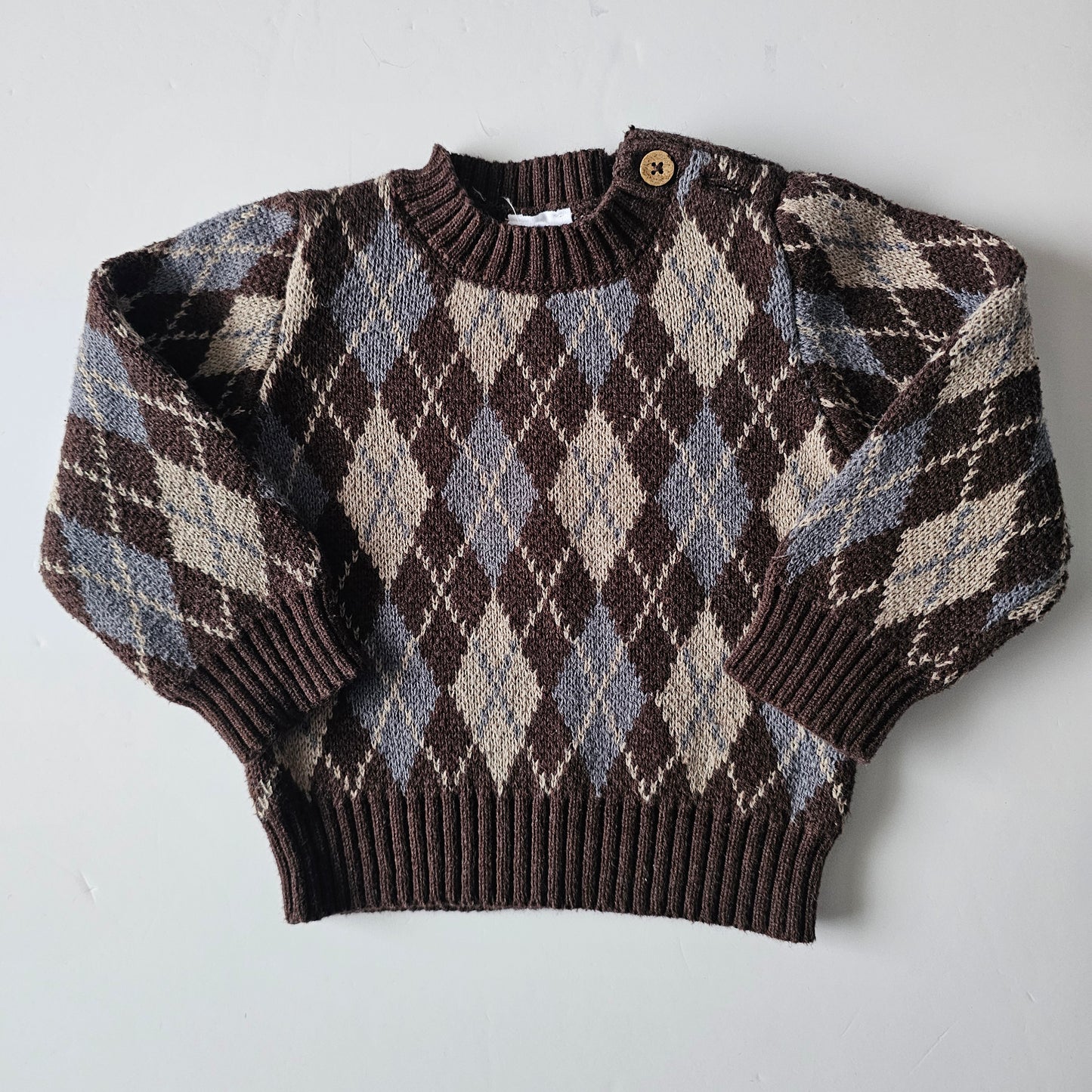 Jamie Kay Enzo Knit Jumper - Size 6-12m