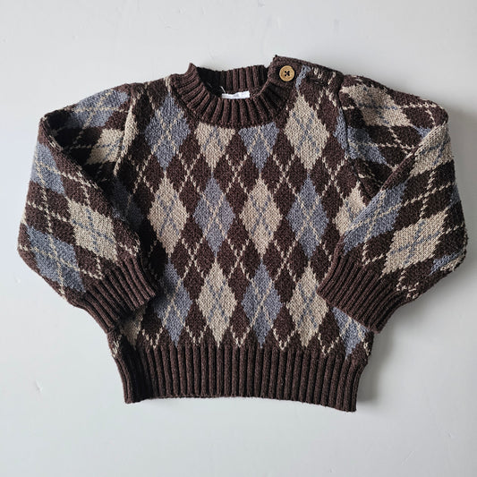 Jamie Kay Enzo Knit Jumper - Size 6-12m