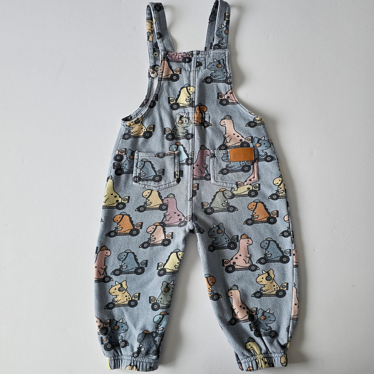 Hux Dino Racer Overalls - Size 2