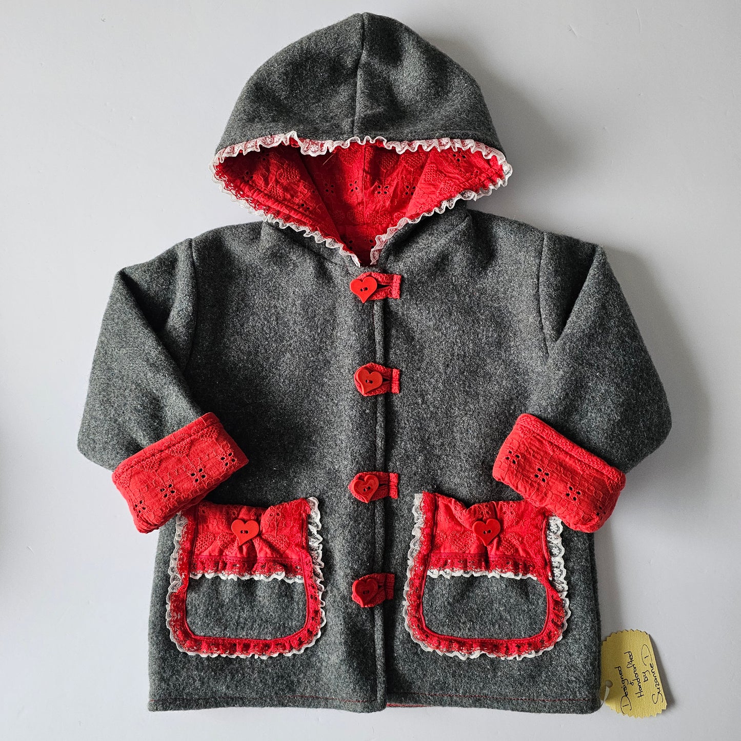 Handmade Wool Coat *BNWT* - Size 2