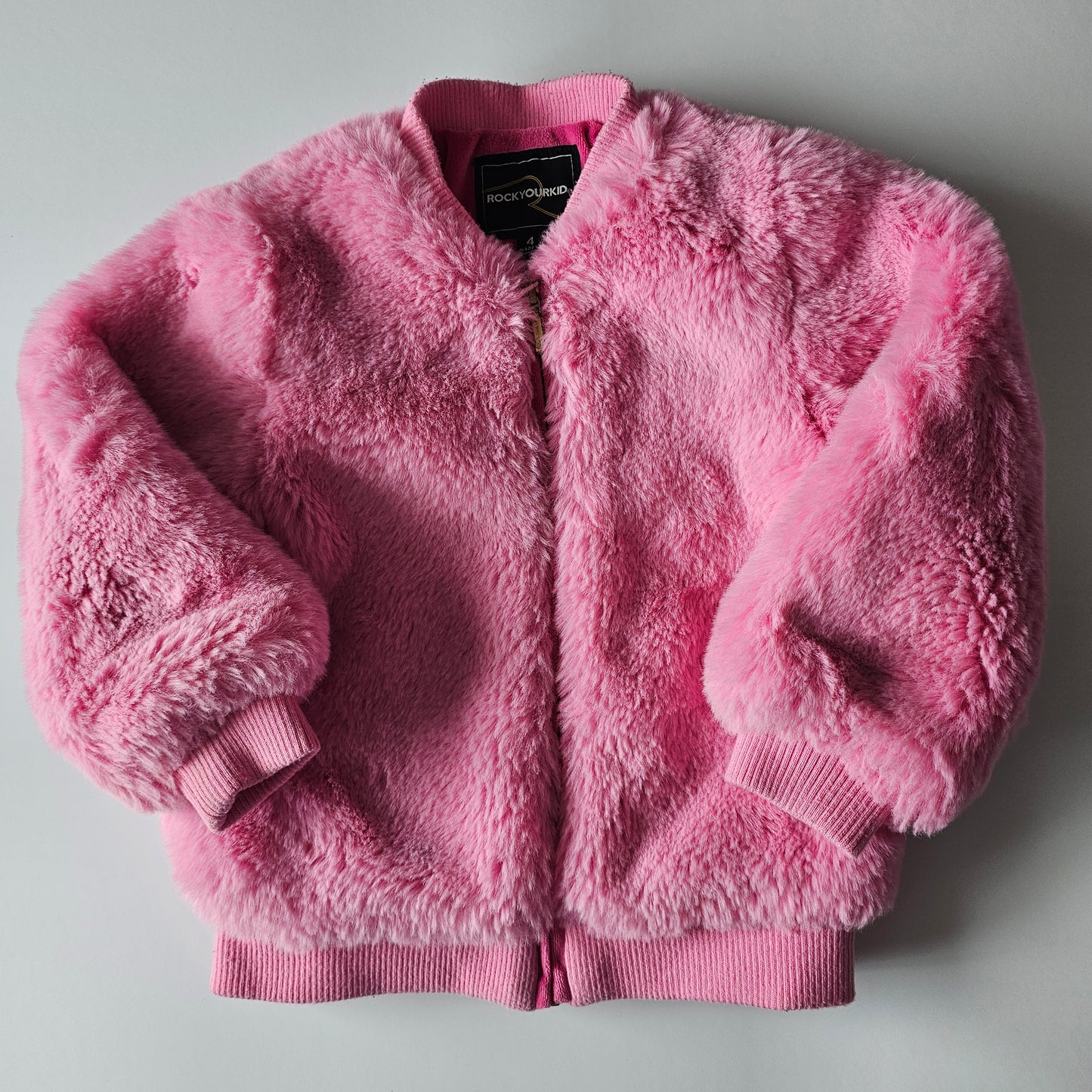 Rock your Kid Fur Jacket - Size 4