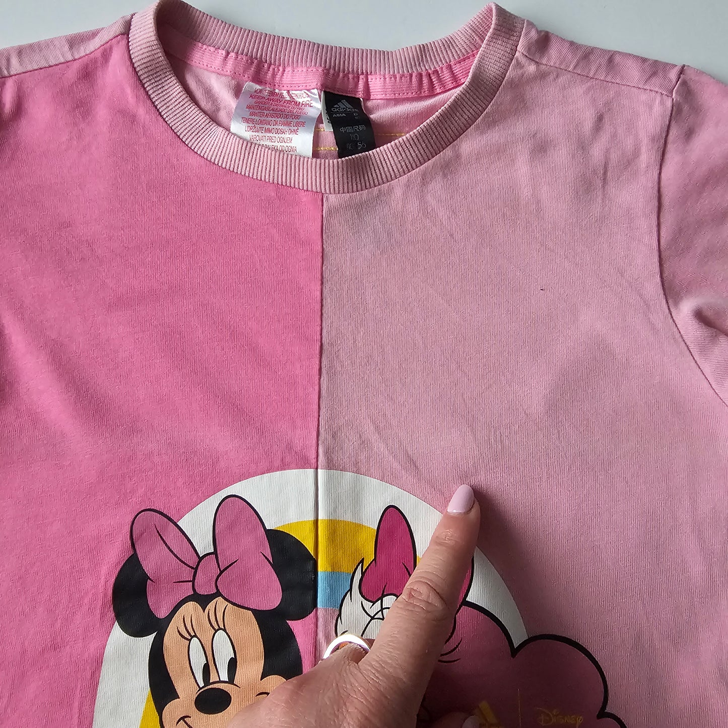 Adidas × Disney T-shirt (minor flaw) - Size 4-5