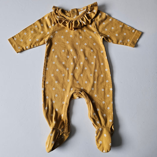 Nature Baby Daisy Onsie - Size 0-3m