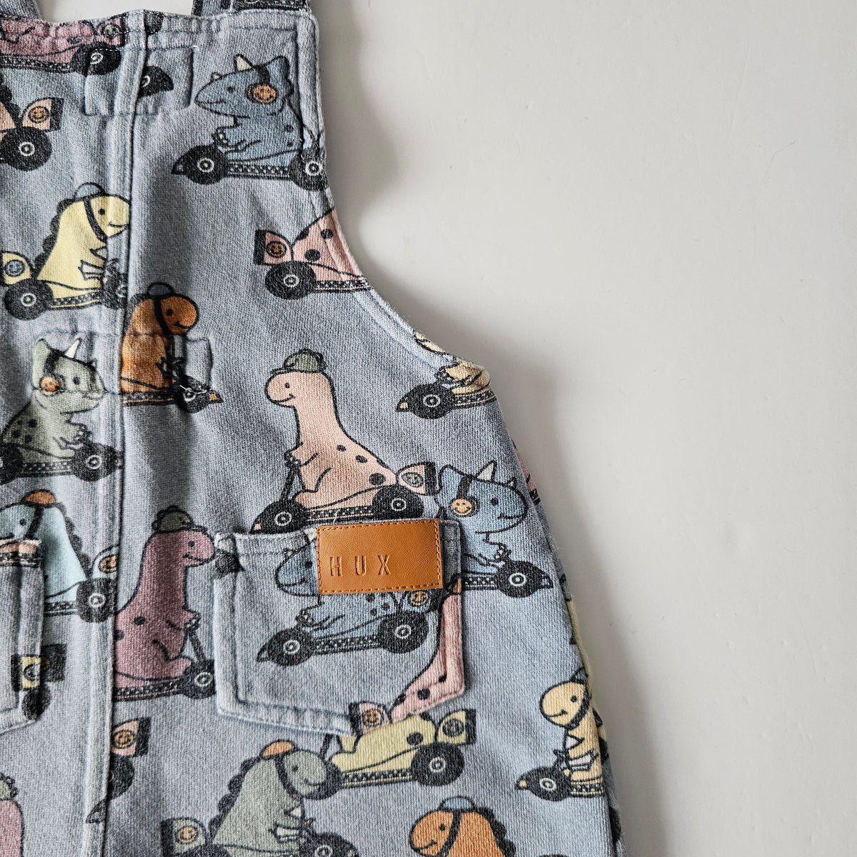 Hux Dino Racer Overalls - Size 2