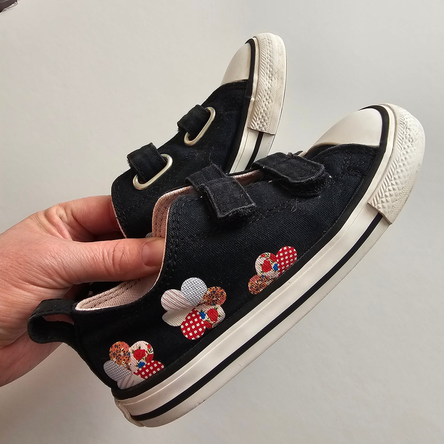 Converse Patchwork Shoes - Size 10 US