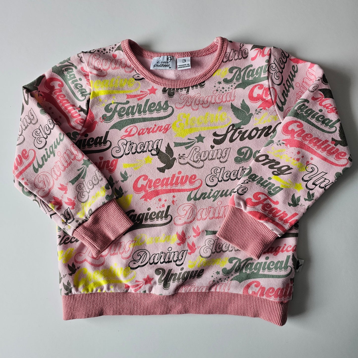 Kissed by Radicool Sweatshirt - Size 2-3