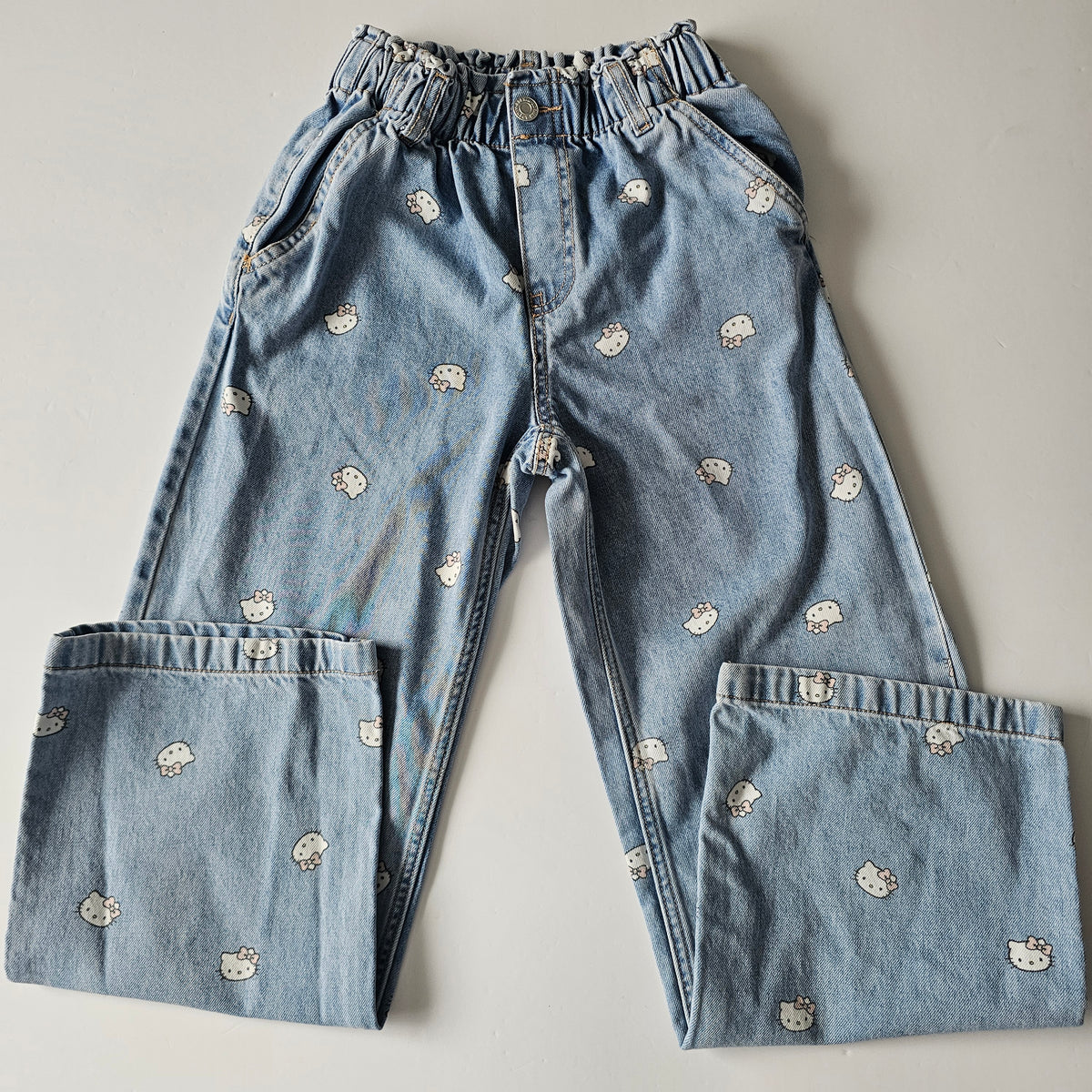 H&M × Hello Kitty Jeans - Size 9-10
