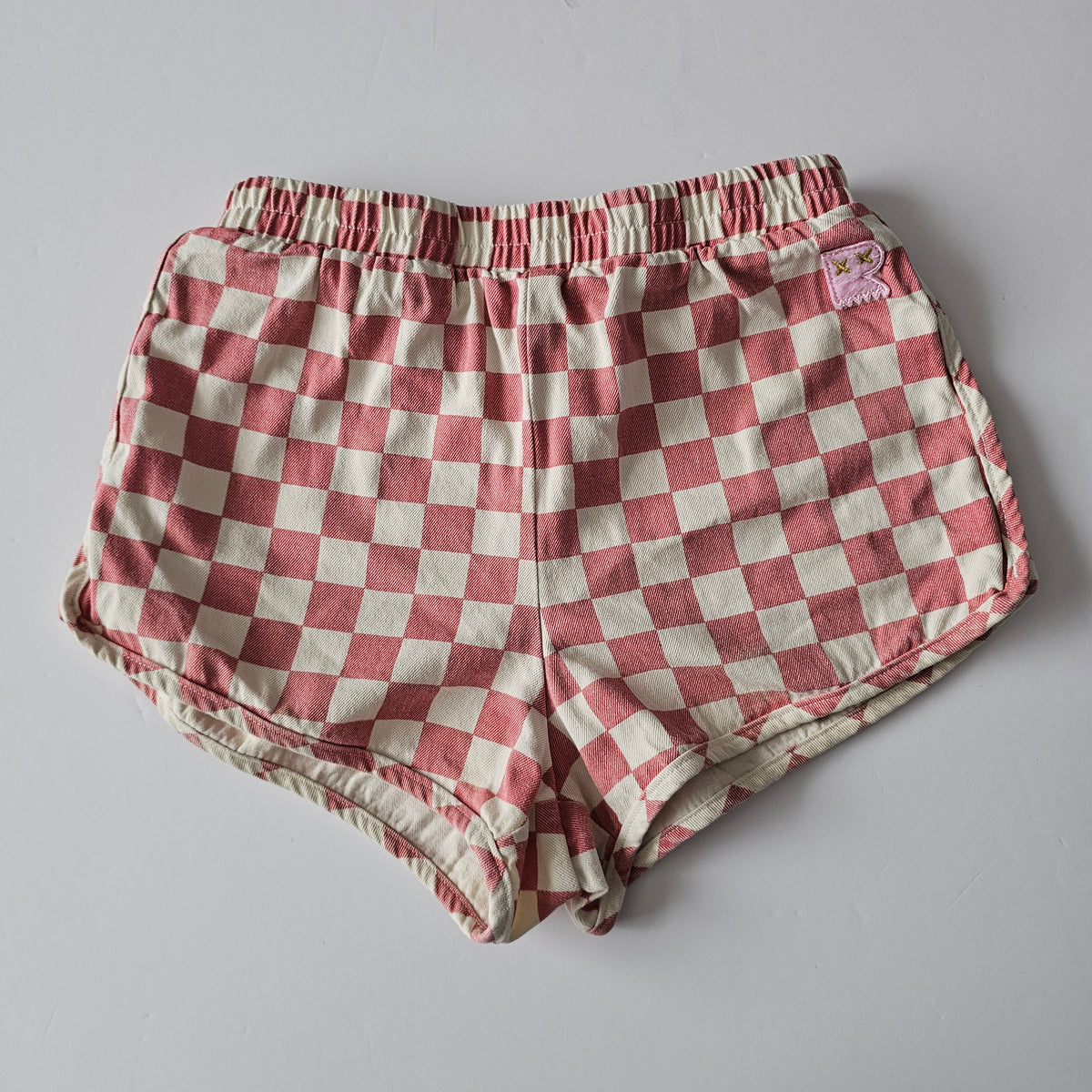 Rock your kid Checkerboard Shorts - Size 6