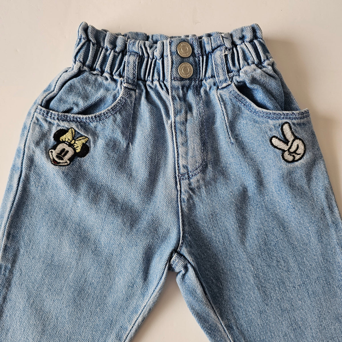 Zara × Disney Minnie Mouse Jeans - Size 12-18m