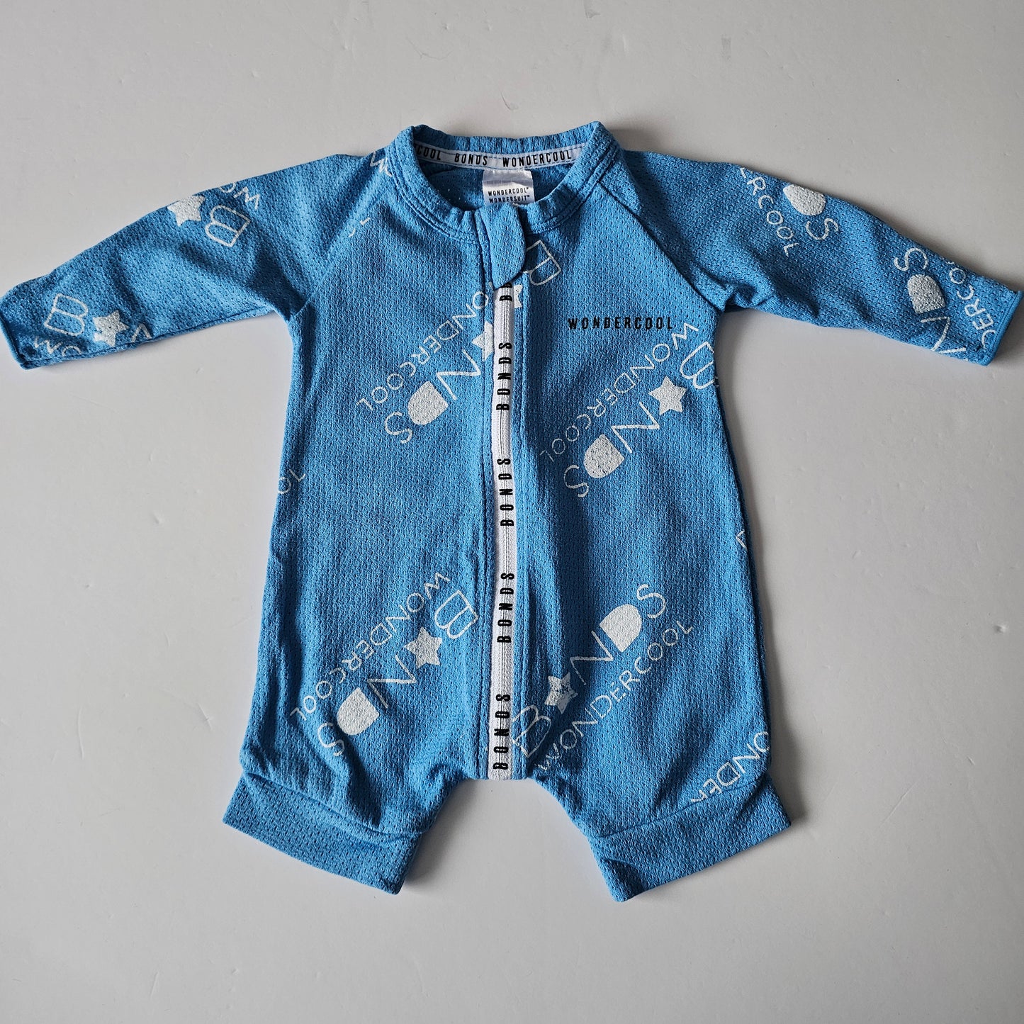 Bonds Zip Wondercool Onsie - Size NB
