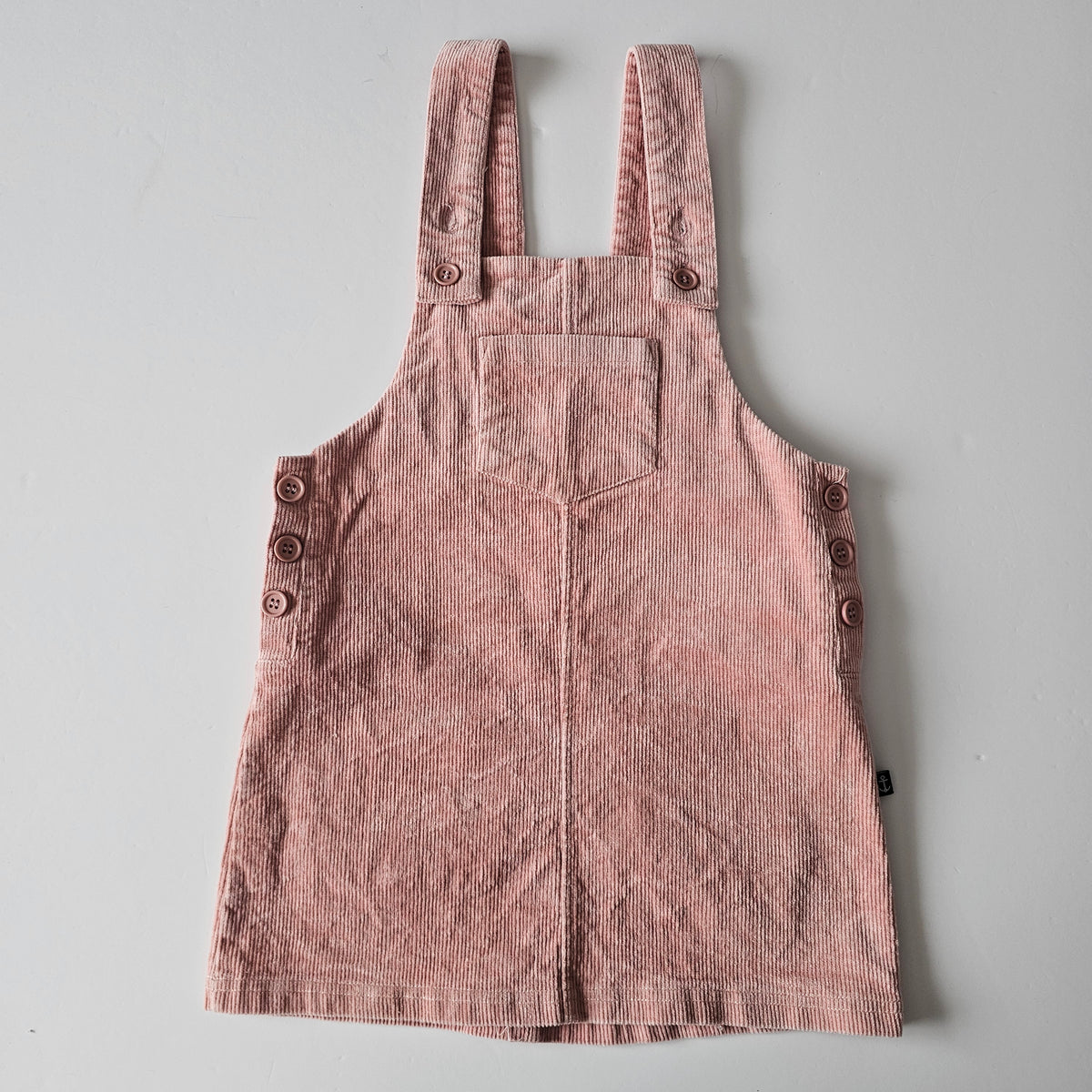 Hello Stranger Corduroy Pinafore Dress - Size 3-4