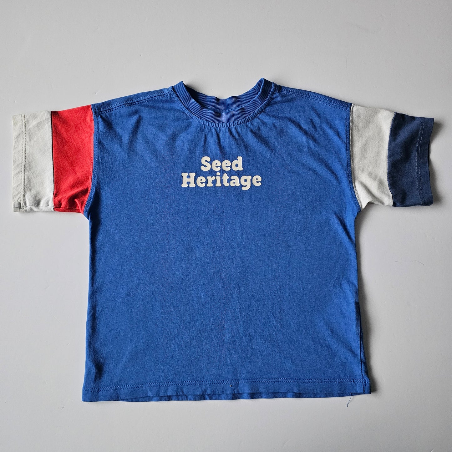 Seed Heritage Colour Block T-shirt - Size 5